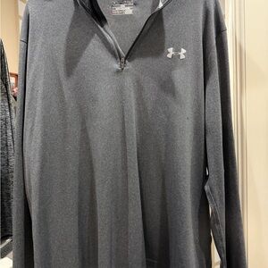 Under Armour Dark Gray Quarter-Zip Top